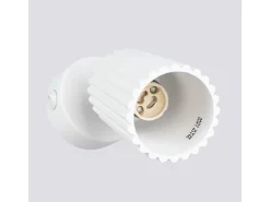 Sollux Lighting Lámpara de pared Gloow minimalista de aluminio - 1 fuentes luminosas 3000K - L.8 x A.16 cm - Blanco Discount