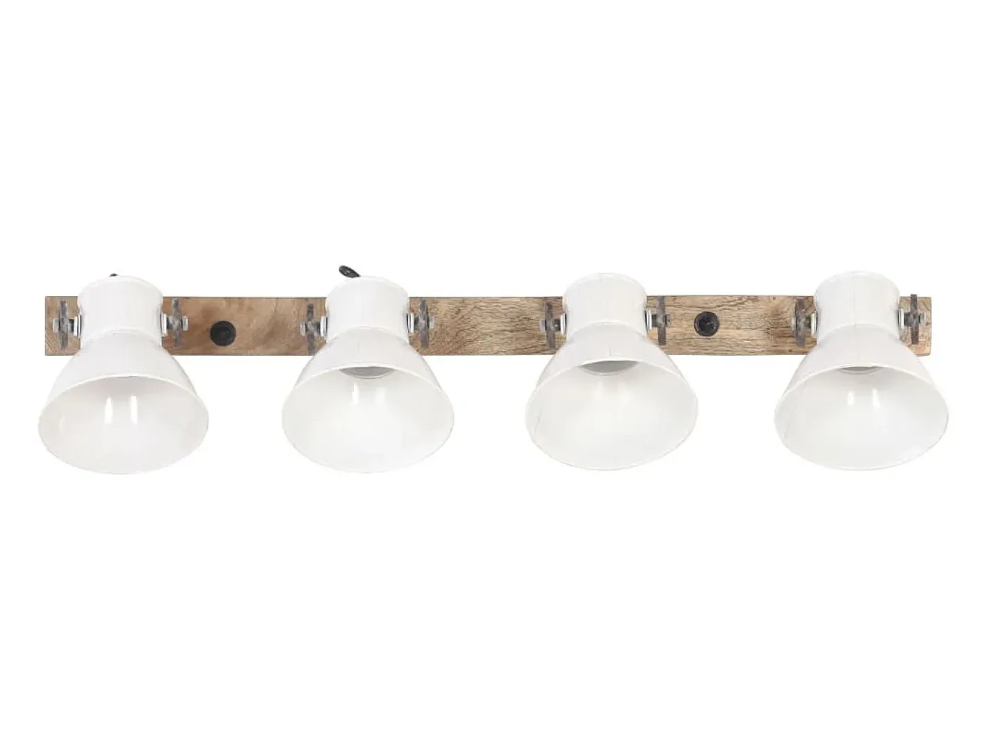 Lámpara de pared industrial blanca 90x25 cm E27 ES910663 Blanco Hot