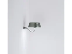 Online Lámpara de pared inteligente Zafferano SISTER LIGHT con Wi-Fi, recargable y regulable, color Verde