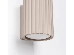 Sollux Lighting Aplique Para Pared-Lámpara De Pared Karbon Minimalista De Aluminio - 1 Fuentes Luminosas - L.6,5 X A.10 Cm - Pardo Gris