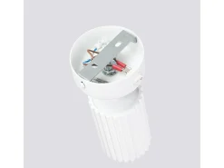 Sollux Lighting Aplique Para Pared-Lámpara De Pared Karbon Minimalista De Aluminio - 1 Fuentes Luminosas - L.8 X A.16 Cm - Blanco