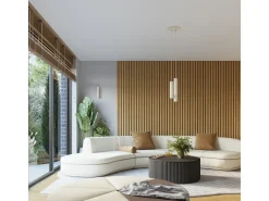 Sollux Lighting Lámpara De Pared Karbon Minimalista De Aluminio - 2 Fuentes Luminosas - L.6,5 X A.30 Cm - Beige Clearance