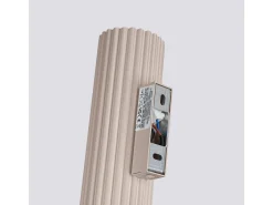 Sollux Lighting Lámpara De Pared Karbon Minimalista De Aluminio - 2 Fuentes Luminosas - L.6,5 X A.30 Cm - Pardo Gris Hot