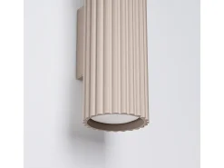 Sollux Lighting Lámpara De Pared Karbon Minimalista De Aluminio - 2 Fuentes Luminosas - L.6,5 X A.30 Cm - Pardo Gris Hot