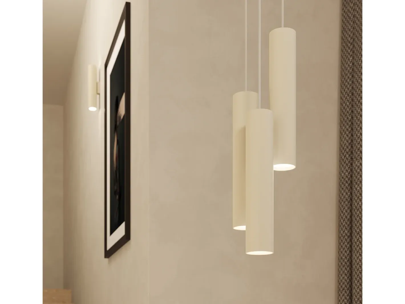 Sollux Lighting Lámpara De Pared Lagos Desván De Acero - 2 Fuentes Luminosas - L.6 X A.30 Cm - Beige Online