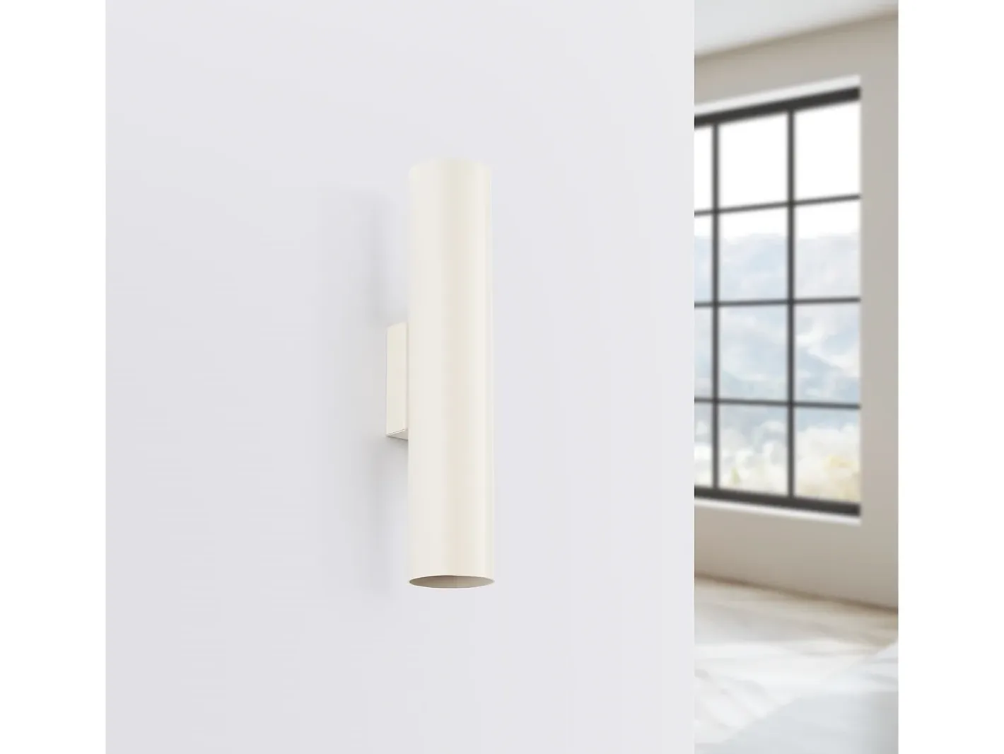 Sollux Lighting Lámpara De Pared Lagos Desván De Acero - 2 Fuentes Luminosas - L.6 X A.30 Cm - Beige Online