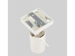 Sollux Lighting Aplique Para Pared-Lámpara De Pared Lagos Moderno De Acero - 1 Fuentes Luminosas - L.8 X A.8 Cm - Beige