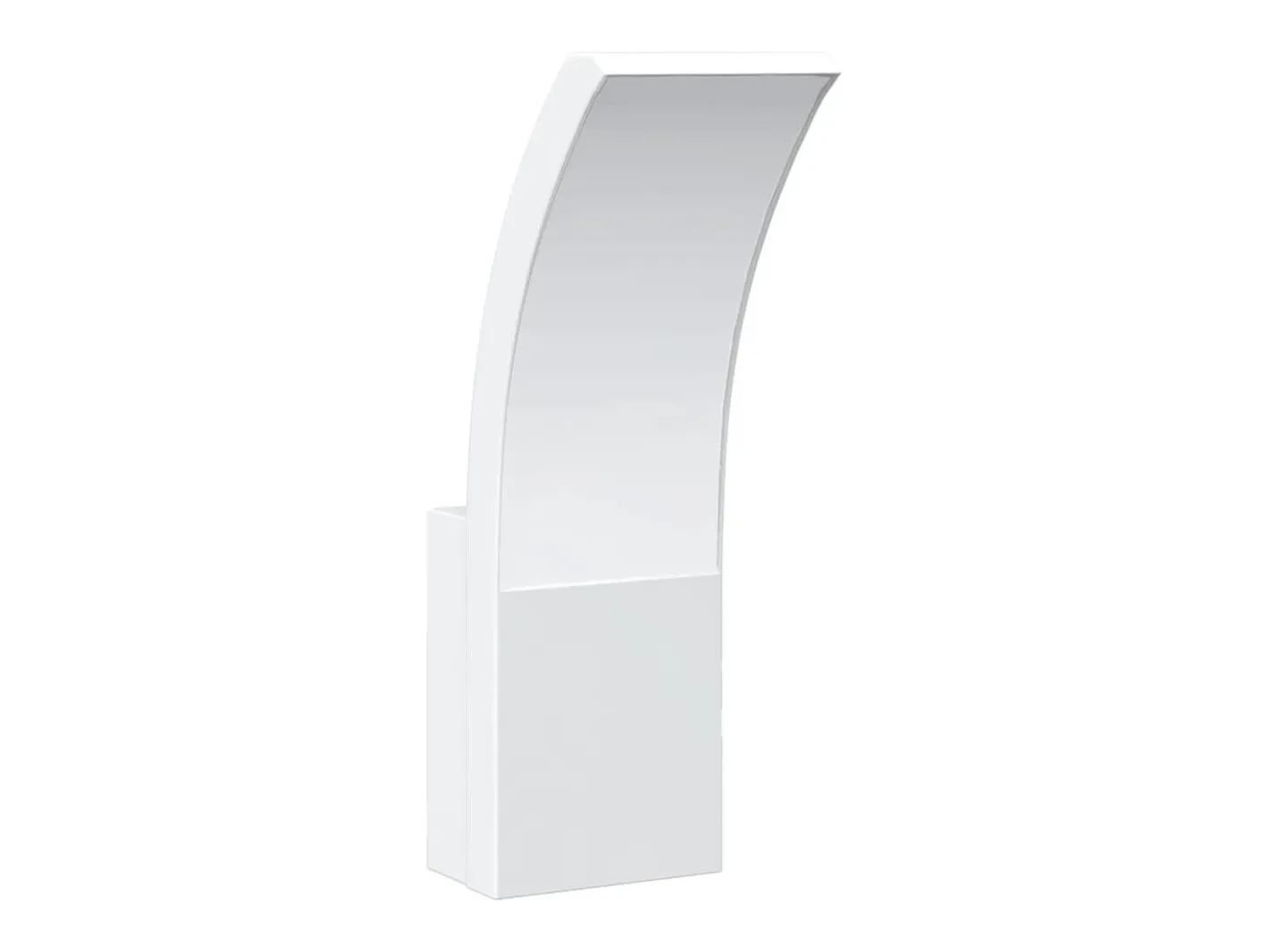 Lámpara de pared LED de exterior aluminio fundido ES630453 Blanco