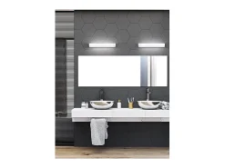 Aplique Para Pared-Lámpara de pared LED Perenz 35 W, 3200 lm, 100 cm, CCT, blanca, ajustable e inclinable Blanco