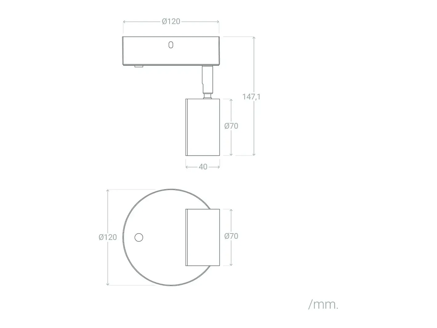 Sale Ledkia Lámpara de Pared LED 5W Metal con Interruptor Serifos Blanco