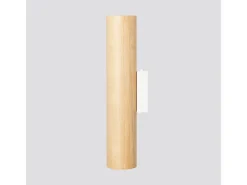 Online Sollux Lighting Lámpara de pared Lino moderno de madera/acero - 2 fuentes luminosas - L.6 x A.30 cm - madera natural/ Blanco