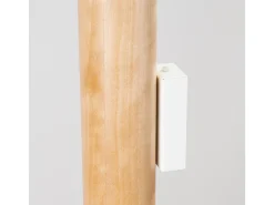 Online Sollux Lighting Lámpara de pared Lino moderno de madera/acero - 2 fuentes luminosas - L.6 x A.30 cm - madera natural/ Blanco