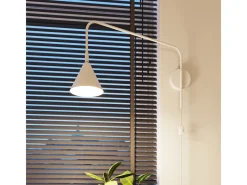 Sollux Lighting Lámpara De Pared Nox Moderno De Acero - 1 Fuentes Luminosas - L.14 X A.30 Cm - Blanco Clearance
