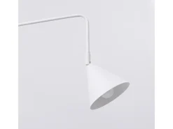 Sollux Lighting Lámpara De Pared Nox Moderno De Acero - 1 Fuentes Luminosas - L.14 X A.30 Cm - Blanco Clearance