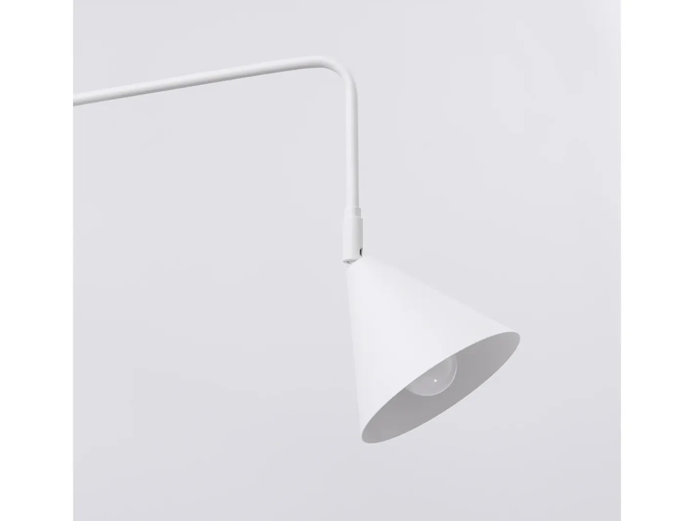 Sollux Lighting Lámpara De Pared Nox Moderno De Acero - 1 Fuentes Luminosas - L.14 X A.30 Cm - Blanco Clearance