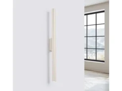 Discount Sollux Lighting Lámpara De Pared Pastelo Moderno De Acero - 2 Fuentes Luminosas - L.2,5 X A.50 Cm - Beige