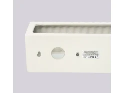 Sollux Lighting Lámpara de pared Rigata moderno de cerámica - 1 fuentes luminosas - L.34 x A.10 cm - Beige Hot