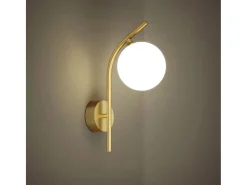 Clearance Lámpara De Pared Toolight G104-1W Gold White Dorado