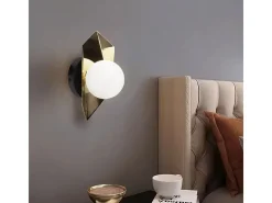 Aplique Para Pared-Lámpara De Pared Toolight App1411-W Black Negro