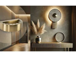 Sale Lámpara De Pared Toolight App1509-W Gold Dorado