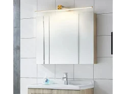 Lámpara De Pared Toolight Led App1348 Brush Gold Dorado Online
