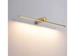 Lámpara De Pared Toolight Led App1348 Brush Gold Dorado Online