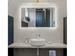 Lámpara De Pared Toolight Led App1348 Brush Gold Dorado Online