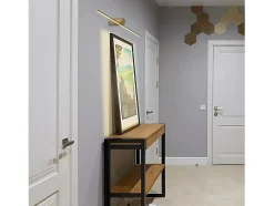 Lámpara De Pared Toolight Led App1348 Brush Gold Dorado Online