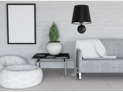 Aplique Para Pared-Lámpara De Pared Toolight App1612-1W Black Negro
