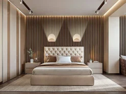 Lámpara De Pared Toolight App1430-W Gold Dorado Hot