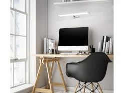 Online Lámpara De Pared Toolight Led App368-1W 40Cm Chrome Plateado