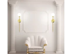 Lámpara De Pared Toolight App582-1W 150Cm Gold Dorado Outlet