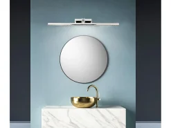 Aplique Para Pared-Lámpara De Pared Toolight Led App365-1W 55Cm Chrome Plateado