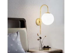 Lámpara De Pared Toolight G091-1W Gold White Dorado Hot