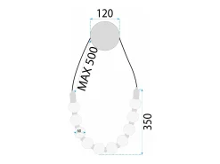 Aplique Para Pared-Lámpara De Pared Toolight App1661-W Black Negro