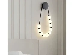 Aplique Para Pared-Lámpara De Pared Toolight App1661-W Black Negro