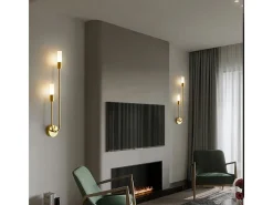 Aplique Para Pared-Lámpara De Pared Toolight App1148-2W Gold Dorado