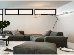 Best Lámpara De Pared Toolight App366-1W Chrome 70Cm Gris