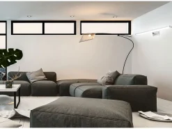 Lámpara De Pared Toolight Led App369-1W 60Cm Chrome Plateado Clearance