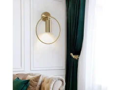 Lámpara De Pared Toolight App922-1W Gold Dorado Sale