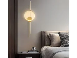 Best Lámpara De Pared Toolight App1781-W Led Brush Gold Dorado
