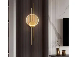Best Lámpara De Pared Toolight App1781-W Led Brush Gold Dorado