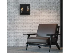 Aplique Para Pared-Lámpara De Pared Toolight App1305-2W Black Negro