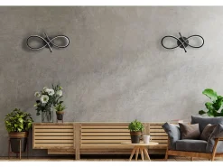 Lámpara De Pared Toolight Led App1050-W Black Negro Discount