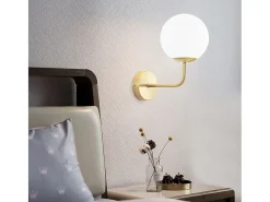 Lámpara De Pared Toolight G096-1W Gold White Dorado Best