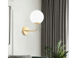 Lámpara De Pared Toolight G096-1W Gold White Dorado Best