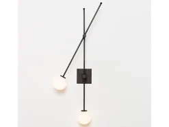 Clearance Lámpara De Pared Toolight App1595-2W Black Negro