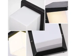 Aplique Para Pared-Lámpara De Pared Toolight Rsl014-1W Black Negro