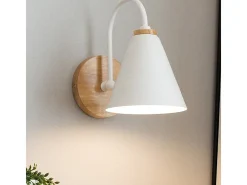 Lámpara De Pared Toolight App933-1W Forest White Blanco