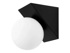 Best Lámpara De Pared Toolight App1227-1W Black Negro